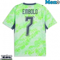 Switzerland Breel Embolo #7 Replica Away Shirt World Cup 2026 Short Sleeve
